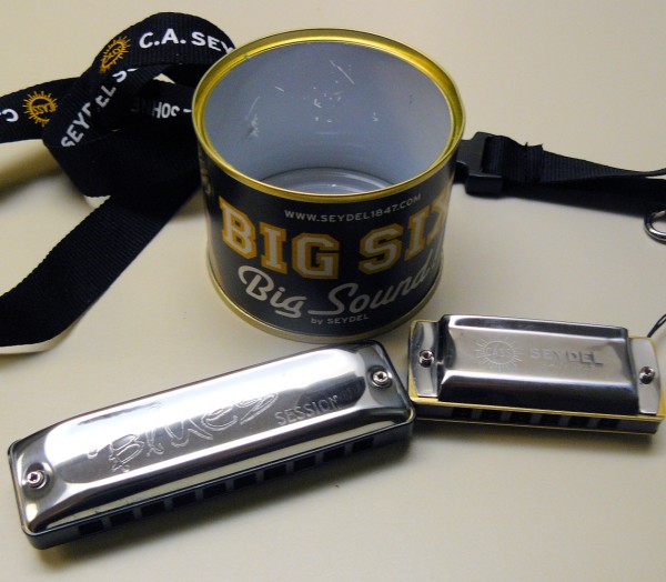 Big Six compared with a Blues Session harp