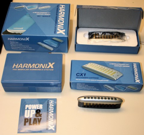 Harmonix module kit with two reed plates.