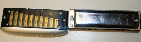 Harmonix reed cartridge compared with Bushman harp