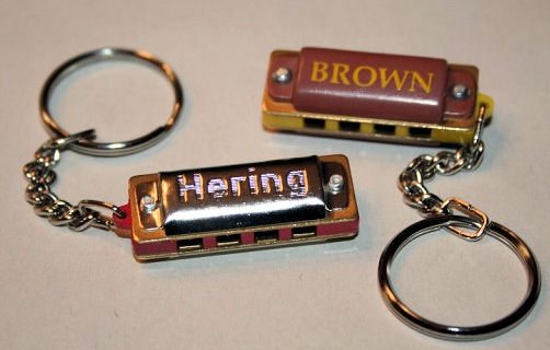 harmonica minis - keyfobs