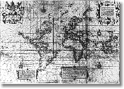 Mercator's map of the world