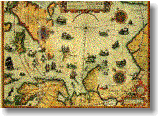 Contemporary map of the Arctic