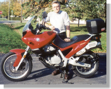 1998 BMW F650, left side