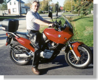 BMW F650 right side