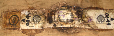 Barrel seal at El Tapatio's bodega, Arandas