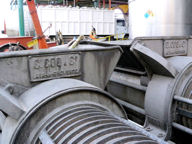Grape crusher at Tequila Asombroso
