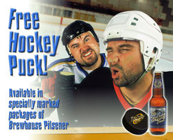 Combing Canada's two great traditions: beer and hockey