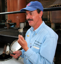 Carlos Camarena with traditional horn cabaillito