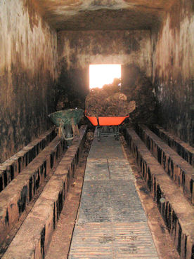 Inside a horno