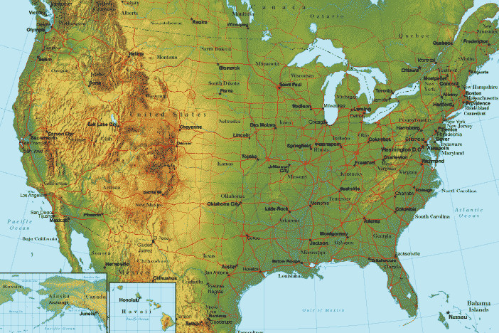 Map of USA