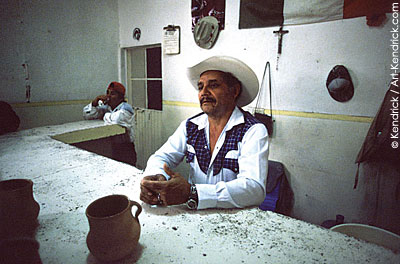 Pulque drinker, source unknown