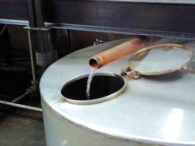 Raw tequila right from the still