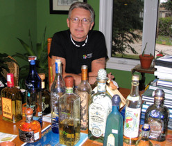 Preparing for a tequila tasing