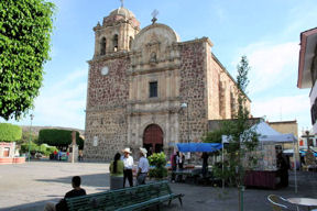 The church in Tequila