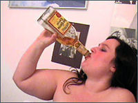 The wrong way to drink tequila, even a mixto