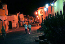 Tequila at night
