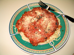 Susan's tequila pasta - my favourite!