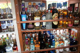 tequila shop display