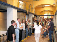Touring a distillery