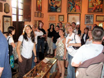 Touring the Sauza family museum