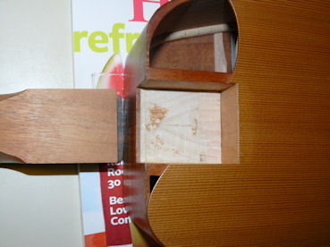 Boat Paddle, separated neck