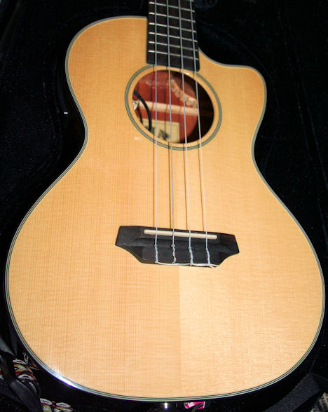 Kala tenor cutaway, body
