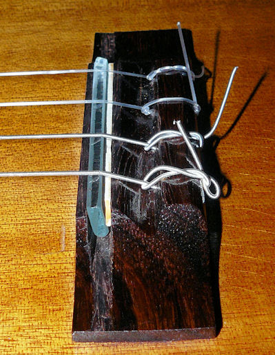 Glass saddle