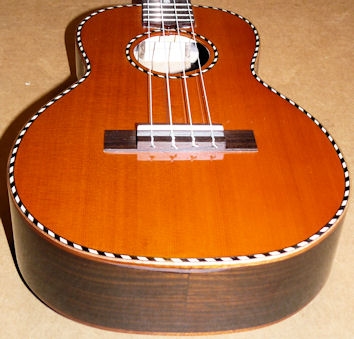 Mainland tenor, red cedar ukulele